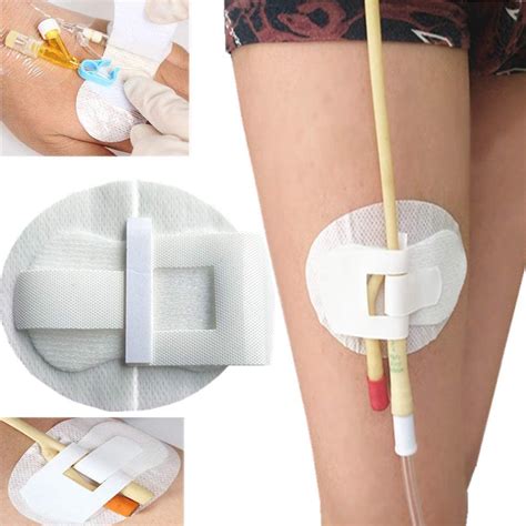 10pcs Catheter Legband Holder Sticker Catheter Tube Holder