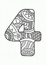 Counting Colouring Wuppsy Zentangle Boyama sketch template