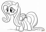 Pony Coloring Little Fluttershy Pages Printable Draw Print Color Drawing Ausmalbilder Step Prints Library Book Clipart Online Bilder Popular Supercoloring sketch template
