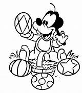 Easter Coloring Disney Cute Pages Goofy Spring Kids Print Mickey Mouse Printable Egg Color Pluto Colouring Sheets Bunny Dog Coloringtop sketch template