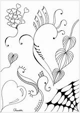 Zentangle Coloring Simple Pages Adults Adult Drawing Claudia Zentangles Color Print Easy Printable Stock Owl Justcolor Nggallery Visit Choose Board sketch template