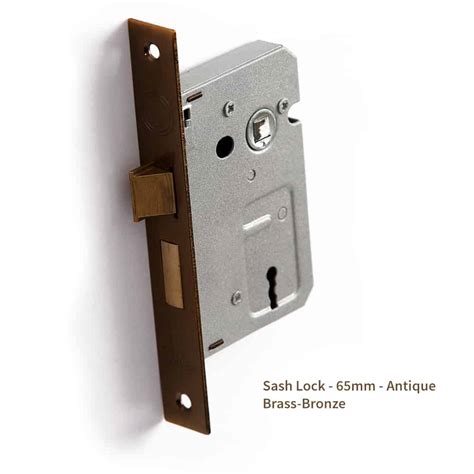 eurospec fire rated sash lock mm  antique brass corduff door handles door handles