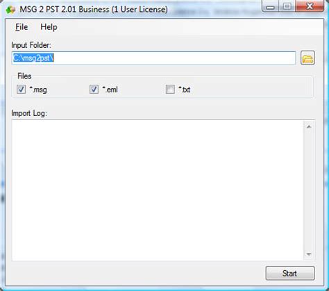 msg  pst file extensions
