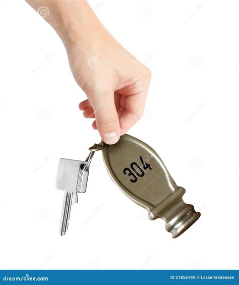 hotel key stock image image  safety giving holding