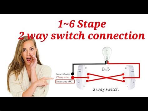 switch connection  steps  diagram youtube