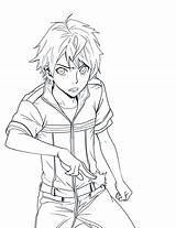 Noragami Coloring Yukine Lineart sketch template