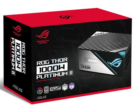 asus intros rog thor  platinum ii power supply focus   noise evga forums