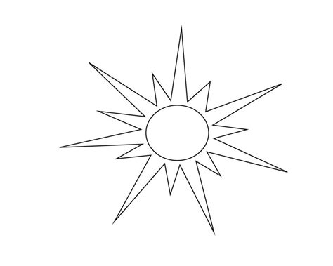 sun rays coloring pages sun coloring pages coloring pages