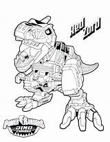 Rangers Power Fury Jungle Dino Clipartmag Drawing Megazord sketch template