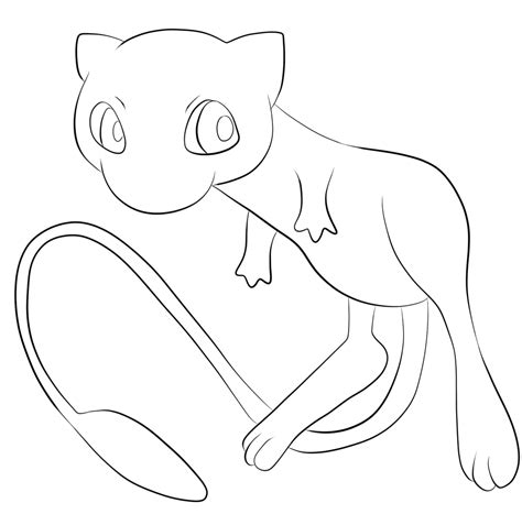 mew coloring pages  kindergarten educative printable coloring