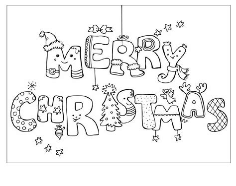 christmas card coloring pages  getdrawings
