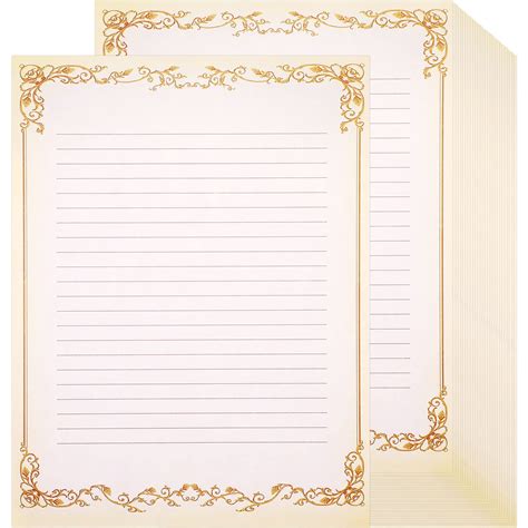 buy  sheets vintage lined stationery paper letter writing paper