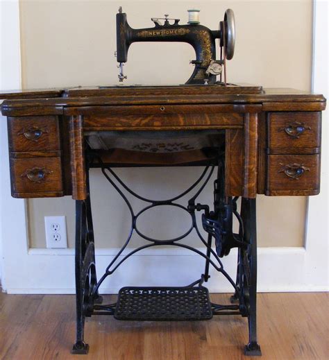 home antique treadle sewing machine    sewing flickr