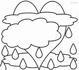 Cloud Coloring Pages Printable Kids Clouds Color Cool2bkids Choose Board Rain Children sketch template