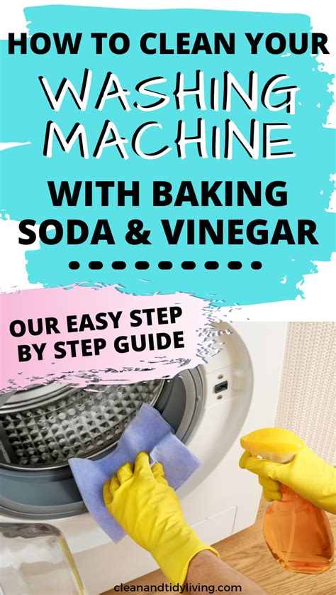 cleaning  front loaded washing machine  baking soda vinegar