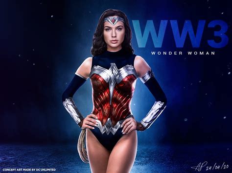 Fan Made Gal Gadot As Wonder Woman Wearing The Dcau