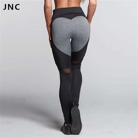 2017 new hotsales grey heart yoga leggings for women big