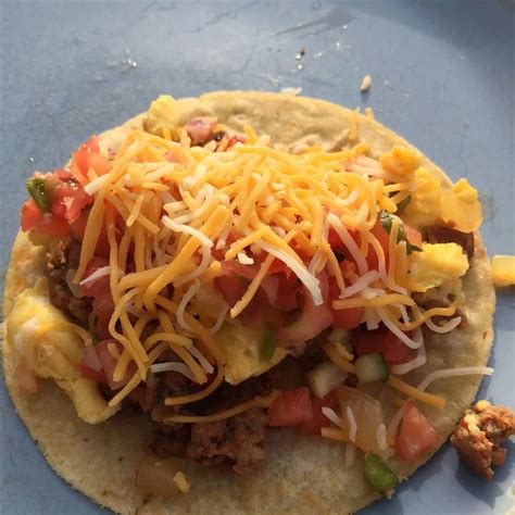 authentic mexican breakfast tacos recipe   chorizo  eggs