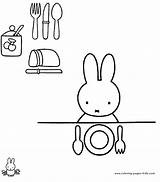 Miffy Coloring Pages Colouring Cartoon Nijntje Character Printable Color Clipart Kleurplaten Kids Sheets Library Popular Comments Crafts Back Colorier sketch template