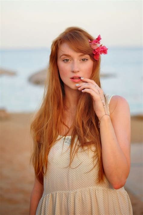 Picture Of Alina Kovalenko Beautiful Redhead Girl Redheads