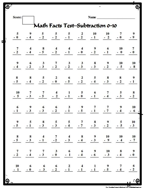 quick easy  home addition subtraction math facts flashcards