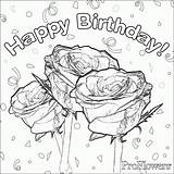 Coloring Birthday Card Pages Boy Popular sketch template