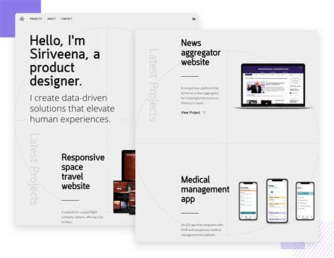 ux designer portfolio template