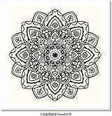 Mandala Stylized Vector Choose Board Print Coloring sketch template