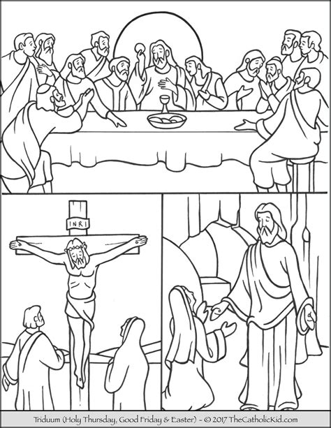 children learn  tridumm   coloring page   usccb