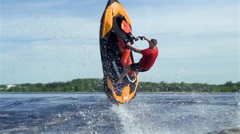 Jet Ski Wheelies And Jumps Watercraft Tv