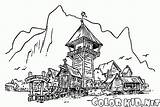 Coloring Pages Spin Tales Pier Cartoons Colorkid Wharf Colorator Talespin sketch template