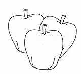 Coloring Apple Pomme Dessin Coloriage Pommes Colorier Un Pages Thedrawbot Tableau Choisir Automne sketch template