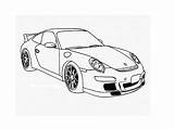 Porsche 911 Drawing Getdrawings sketch template