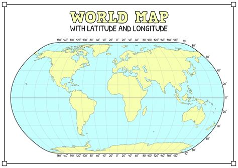 earth latitude  longitude lines latitude  longitude map