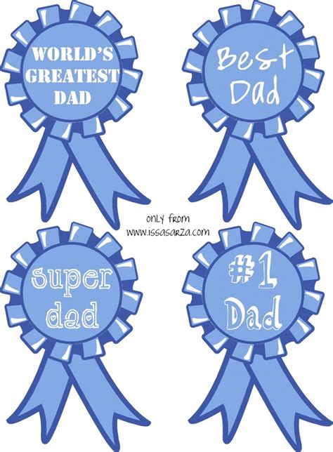 fathers day gift tags  printables   guys pinterest