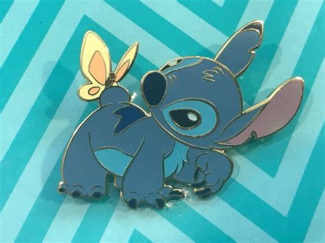 Disney Auctions P I N S Stitch With Butterfly On Tail Le 1000 Disney