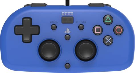 manette filaire mini pour ps bleu amazonfr jeux video