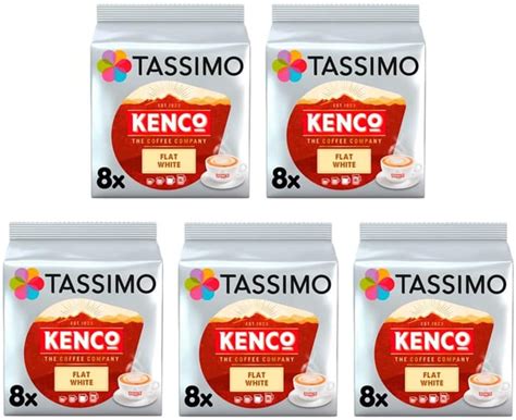 cheap tassimo kenco flat white coffee pods  pods  servings    amazon