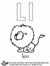 Letter Coloring Pages Lion Letters Printable Kids Lemon Alphabet Print Color Book Sheets Books Lime sketch template
