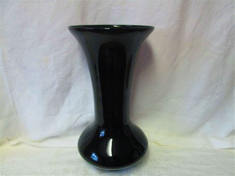 Beautiful Palace Vase Amethyst Glass Black Vase Very Large