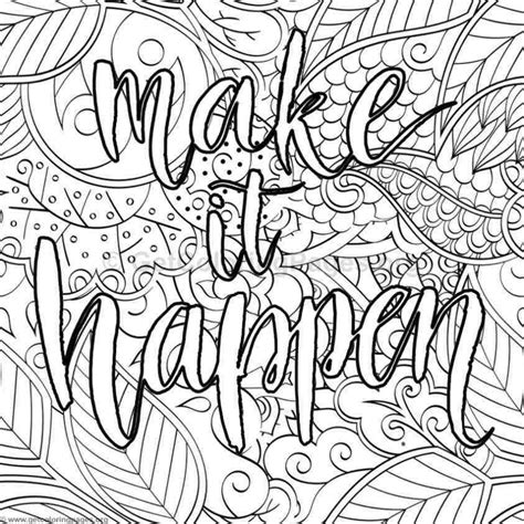 motivational coloring pages   quote coloring pages quotes