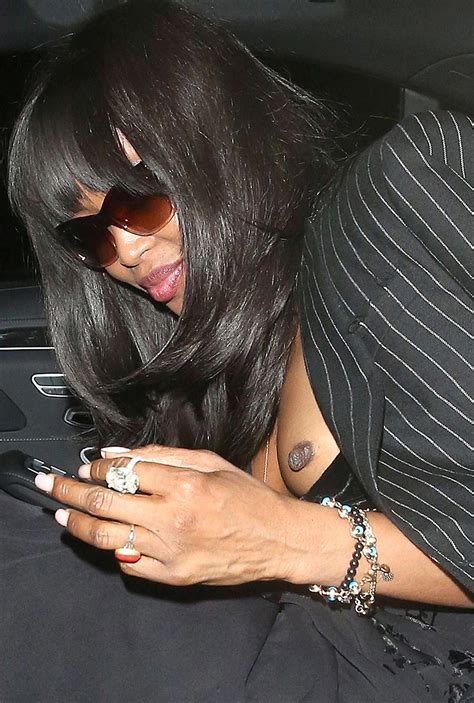 naomi campbell nip slip at vogue party other nipple flashes scandal planet