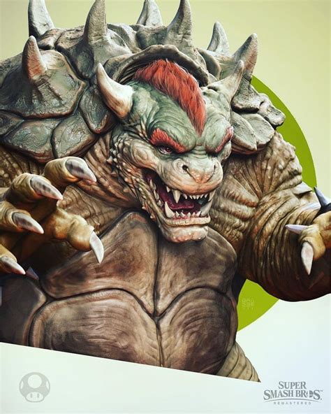 Realistic Bowser From Smash Bros Ultimate Smashbrosultimate