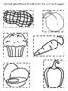 food groups printable worksheets mini book posters tpt