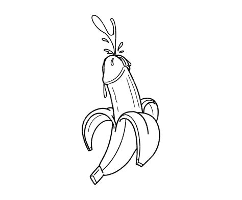 Line Art Cumming Banana Penis Svg Dick Orgasm Sensual Wall Etsy Finland