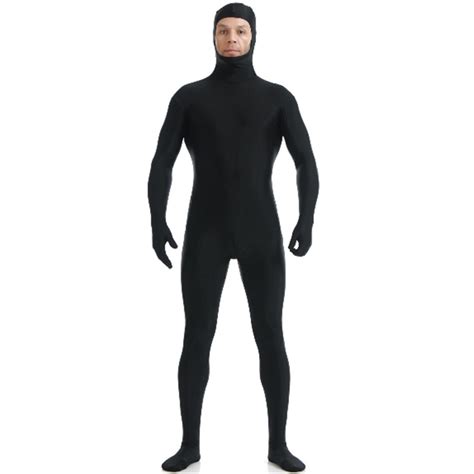 High Quality Full Body Open Face Zentai Suit Mens Lycra Nylon Custom