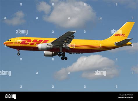 dhl courier stock  dhl courier stock images alamy