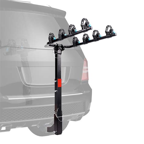 leader accessories hitch mount  bike bicycle carrier racks foldable