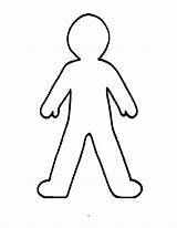 Outline Child Body Clip Person Cliparts Clipart Human Template Cartoon Blank Printable Drawing People Outlines Man Coloring Printables Attribution Forget sketch template