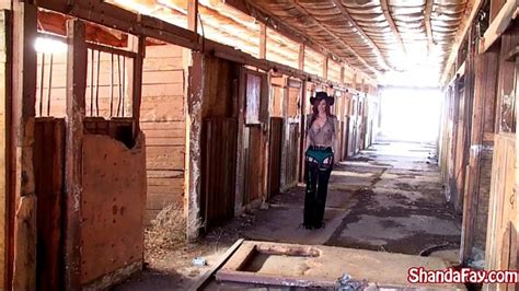 canadian cowgirl shanda fay gets fucked in the barn xnxx